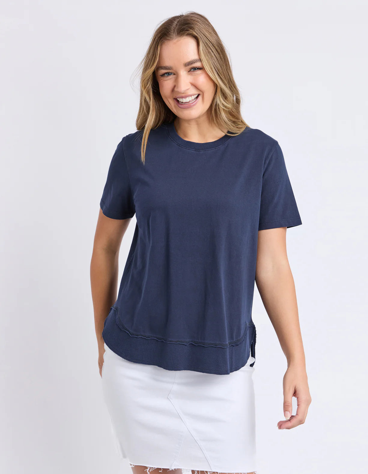 Farrah Tee | Navy