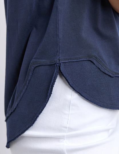 Farrah Tee | Navy