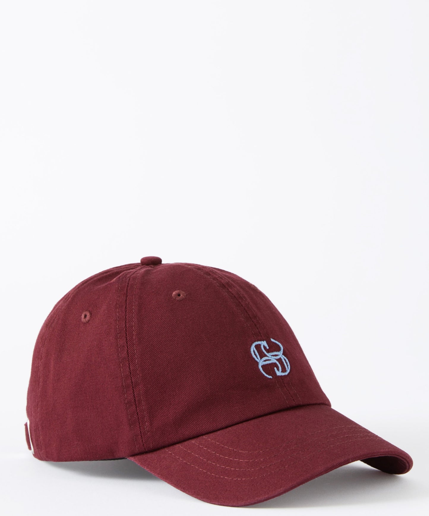 Ceres Monogram Cap - Burgundy