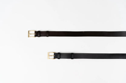 Leather Belt - Cocoa