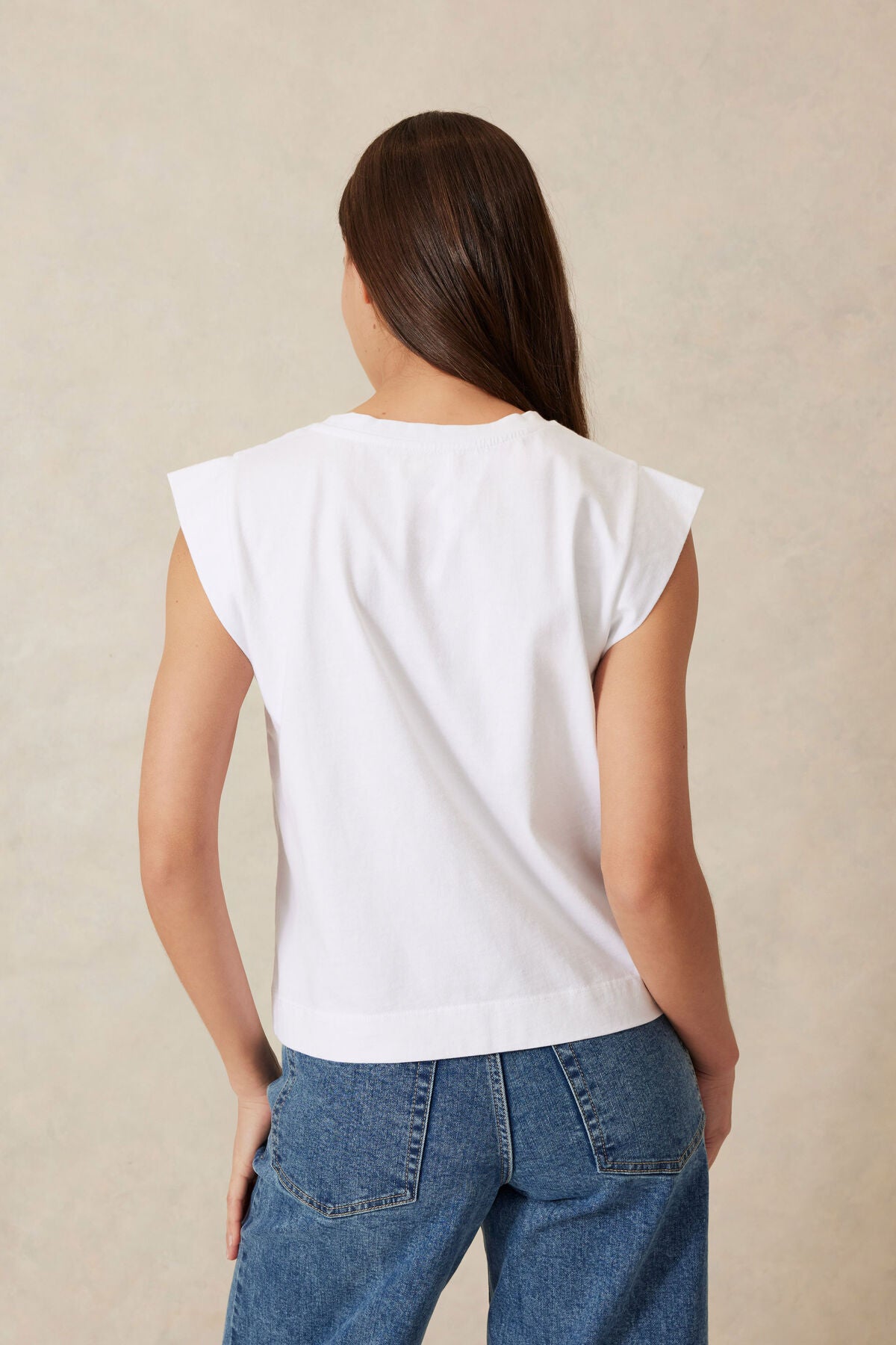 Extended Shoulder Tee