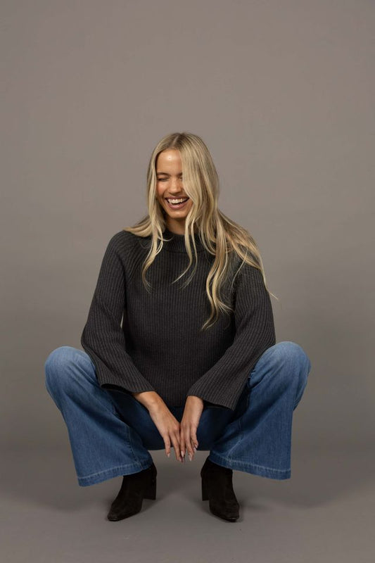 Anchor Sweater | Chocolate