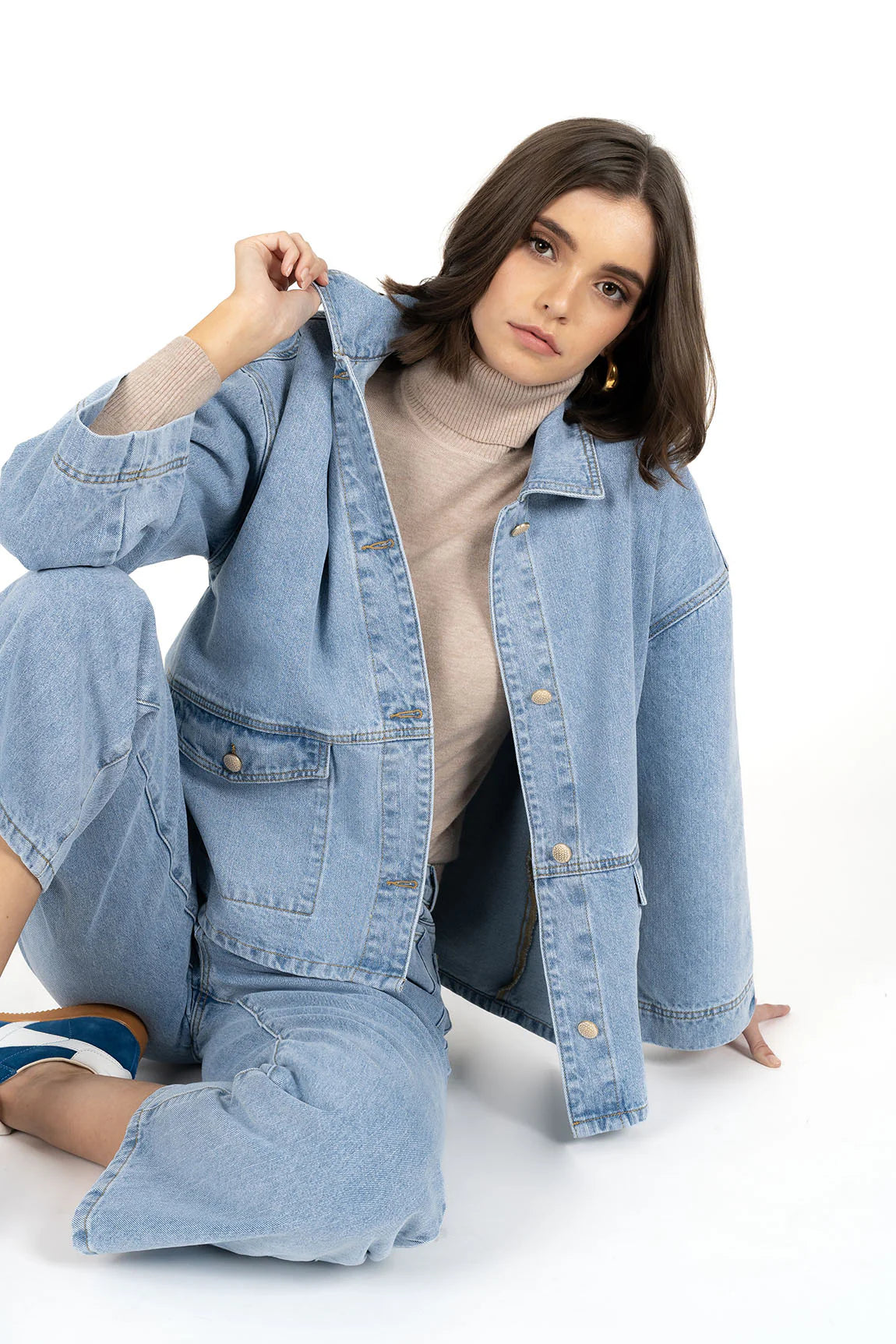 Loz Jacket | Cloud Blue