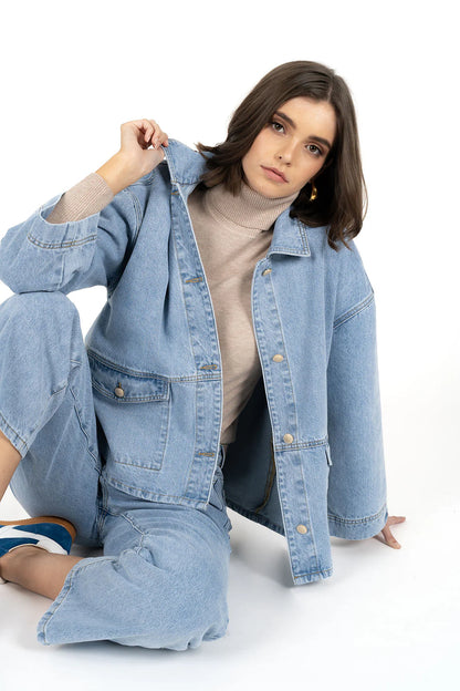 Loz Jacket | Cloud Blue