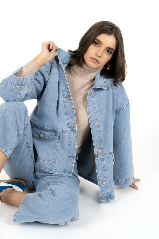 Loz Jacket | Cloud Blue