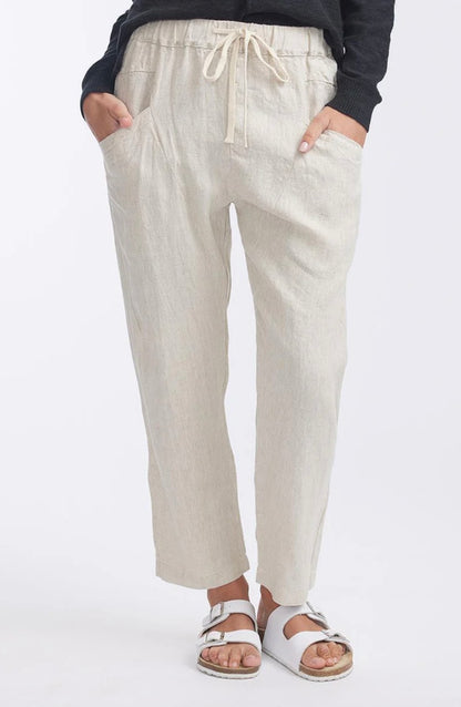 Luxe Linen Pant | Natural
