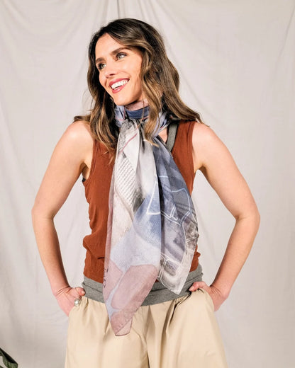 Fidarsi Silk/Cotton Scarf