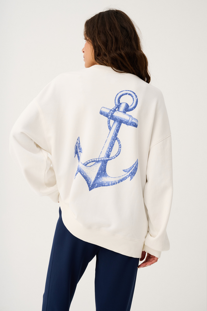 Nina Sweater | White Anchor