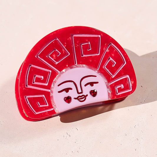 Ruby Grecian Sun Claw