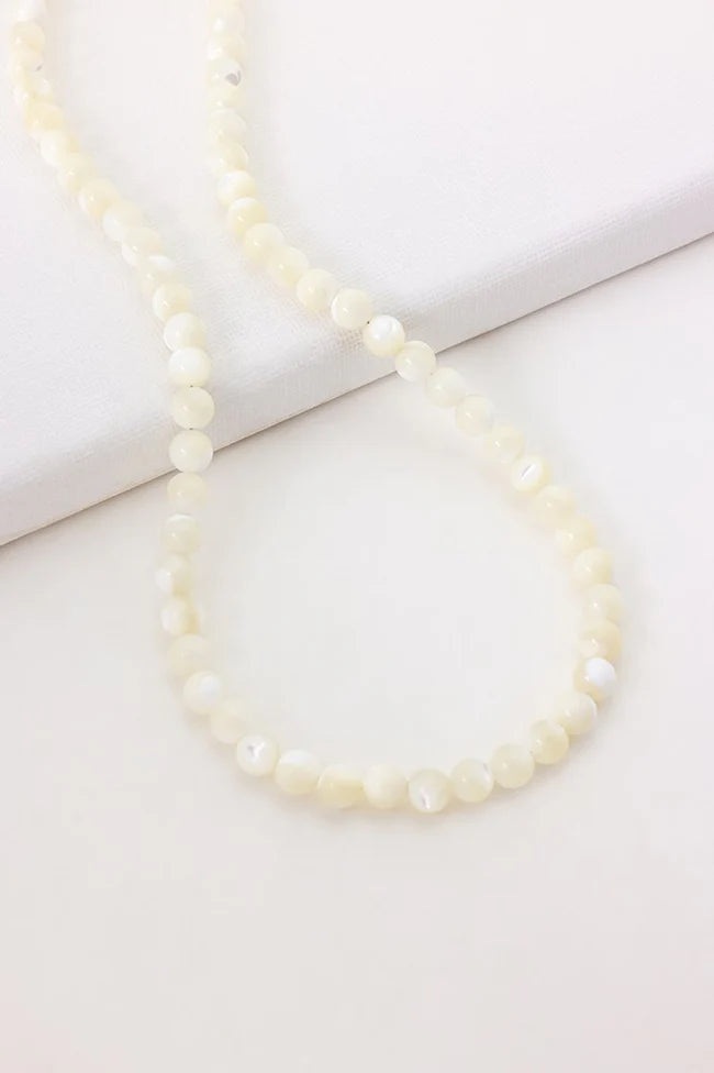 Valentina Necklace | White