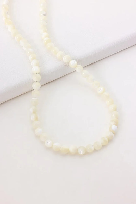 Valentina Necklace | White