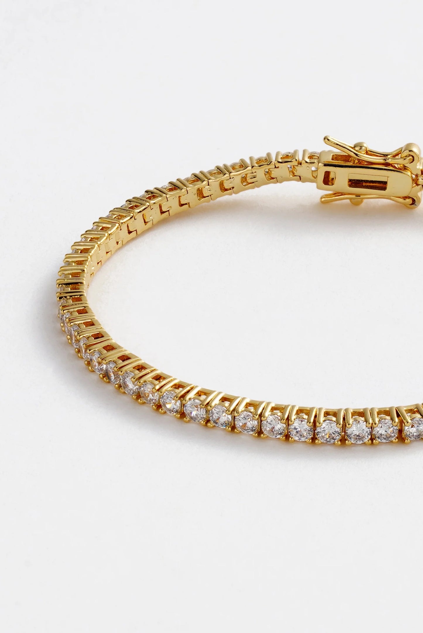 Dani Tennis Bracelet | Gold