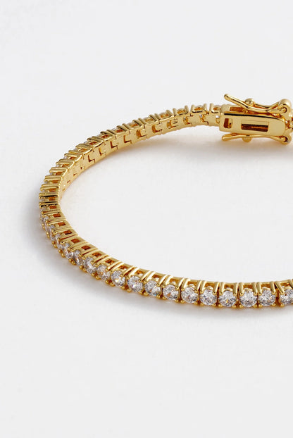 Dani Tennis Bracelet | Gold