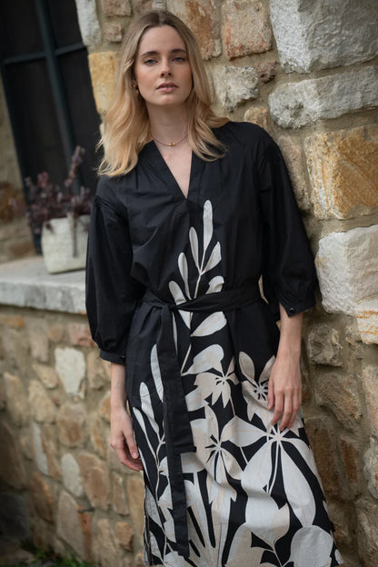 Fern LS Dress - Black