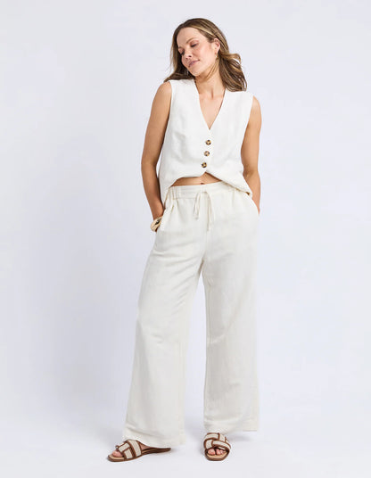 South Pant | Vanilla White