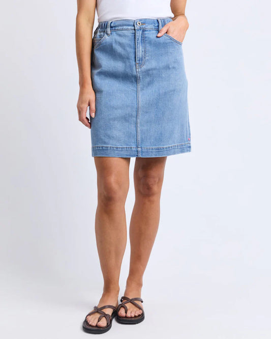 Birdie Denim Skirt