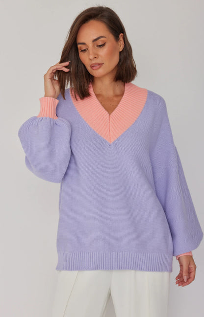Vissy Knit Jumper 100% cotton