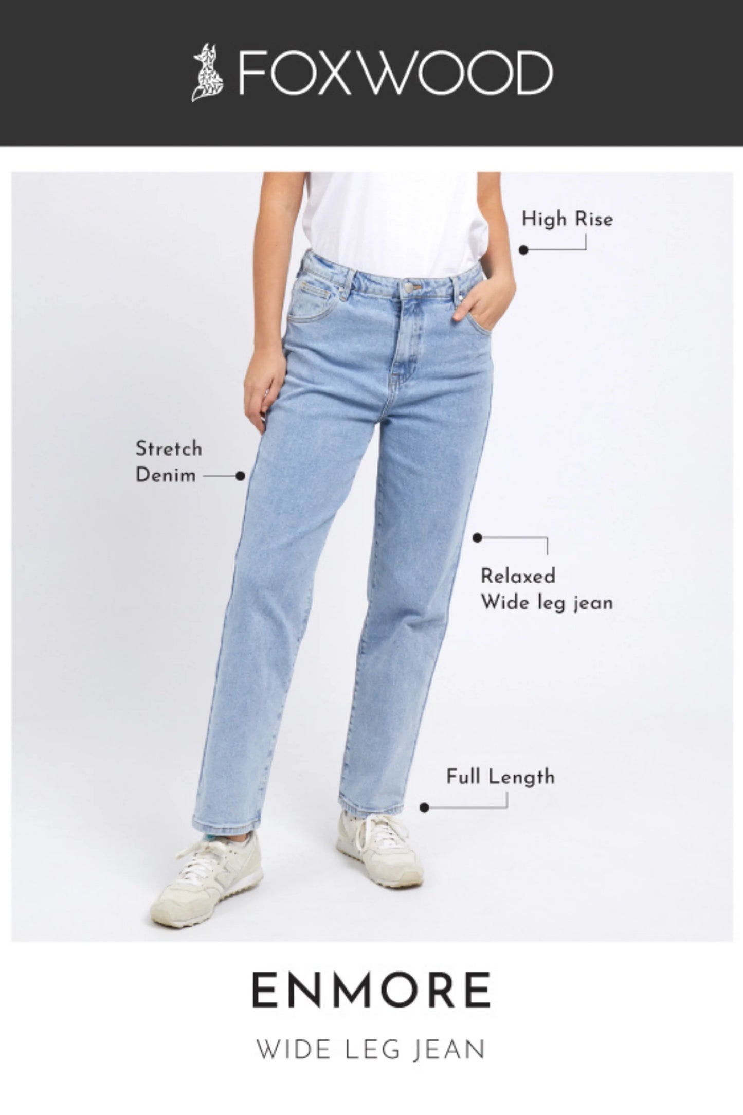 Enmore Wide Leg Jean