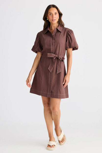 Lenni Dress - Chocolate