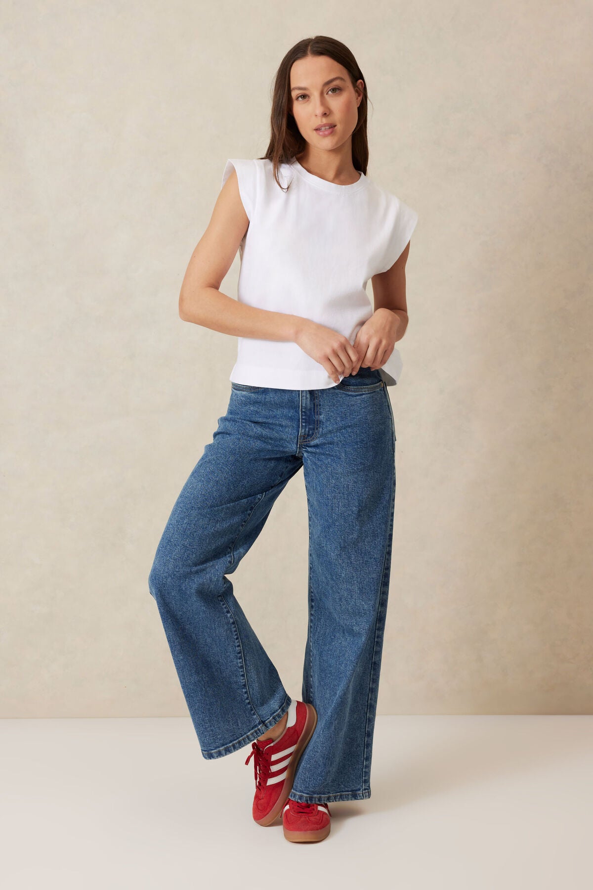 Extended Shoulder Tee