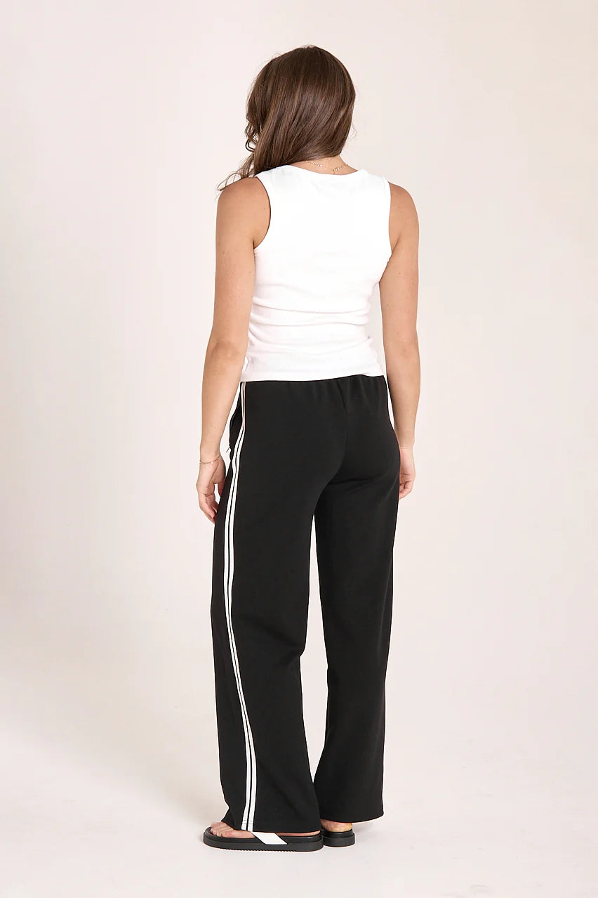 Noah Wide Pant | Black Stripe