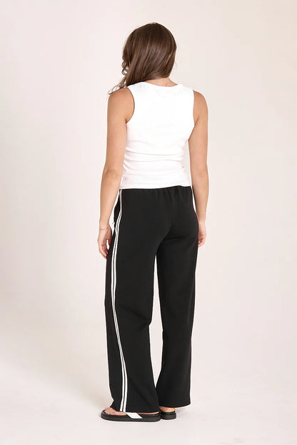 Noah Wide Pant | Black Stripe