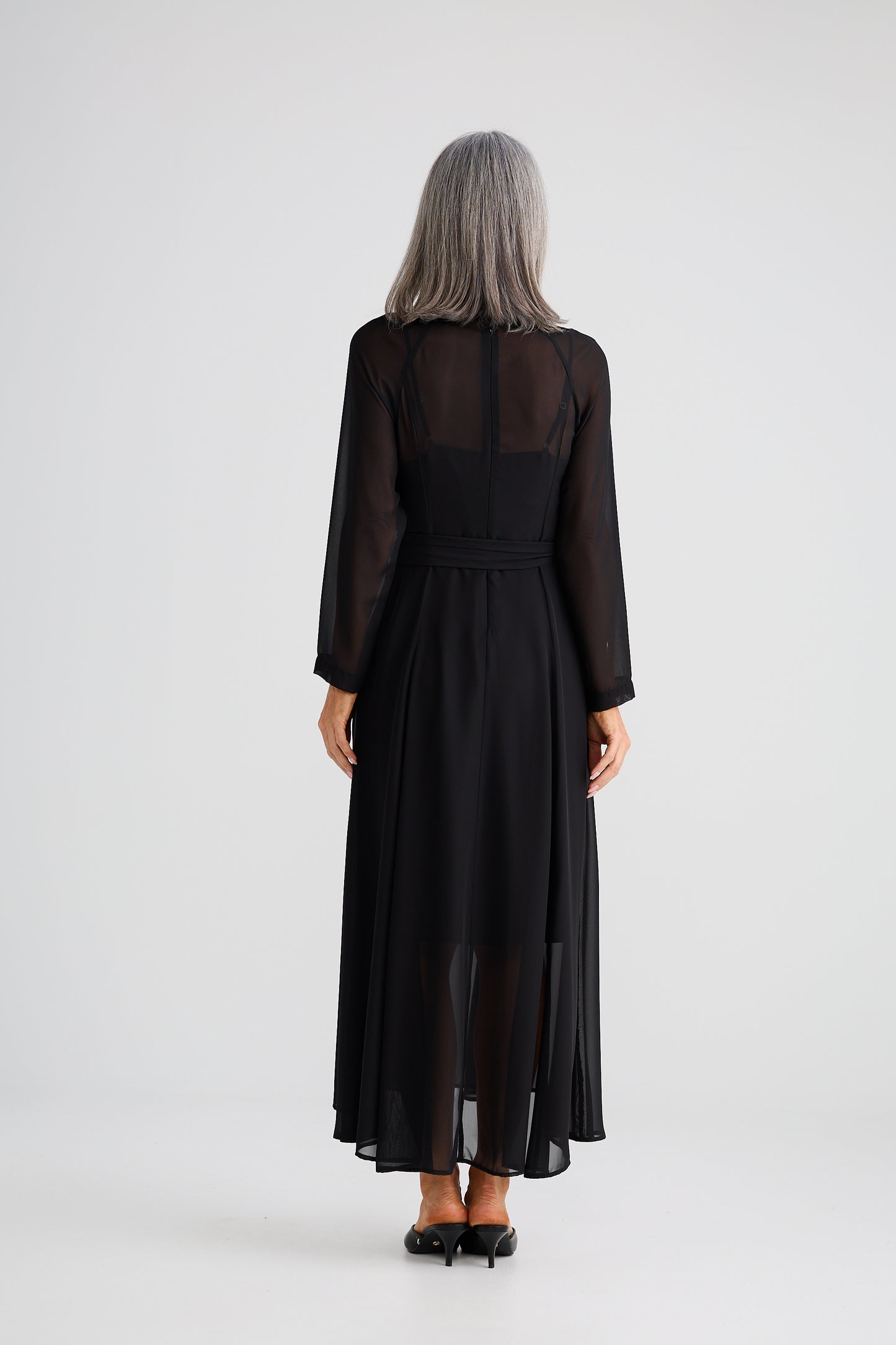 Onella Midi Dress | Black