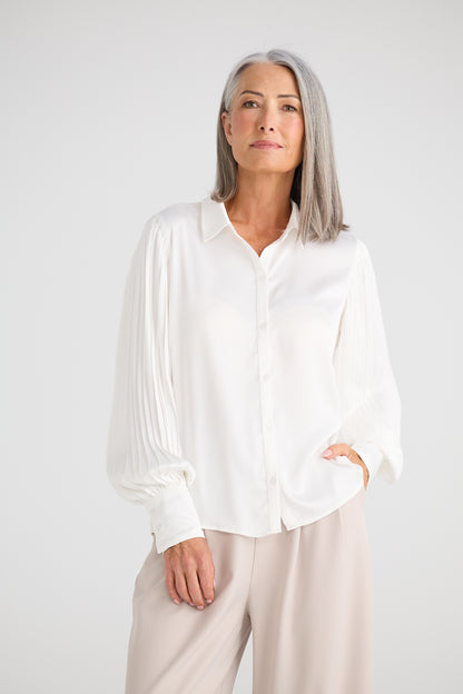 Ronda Blouse | Ivory