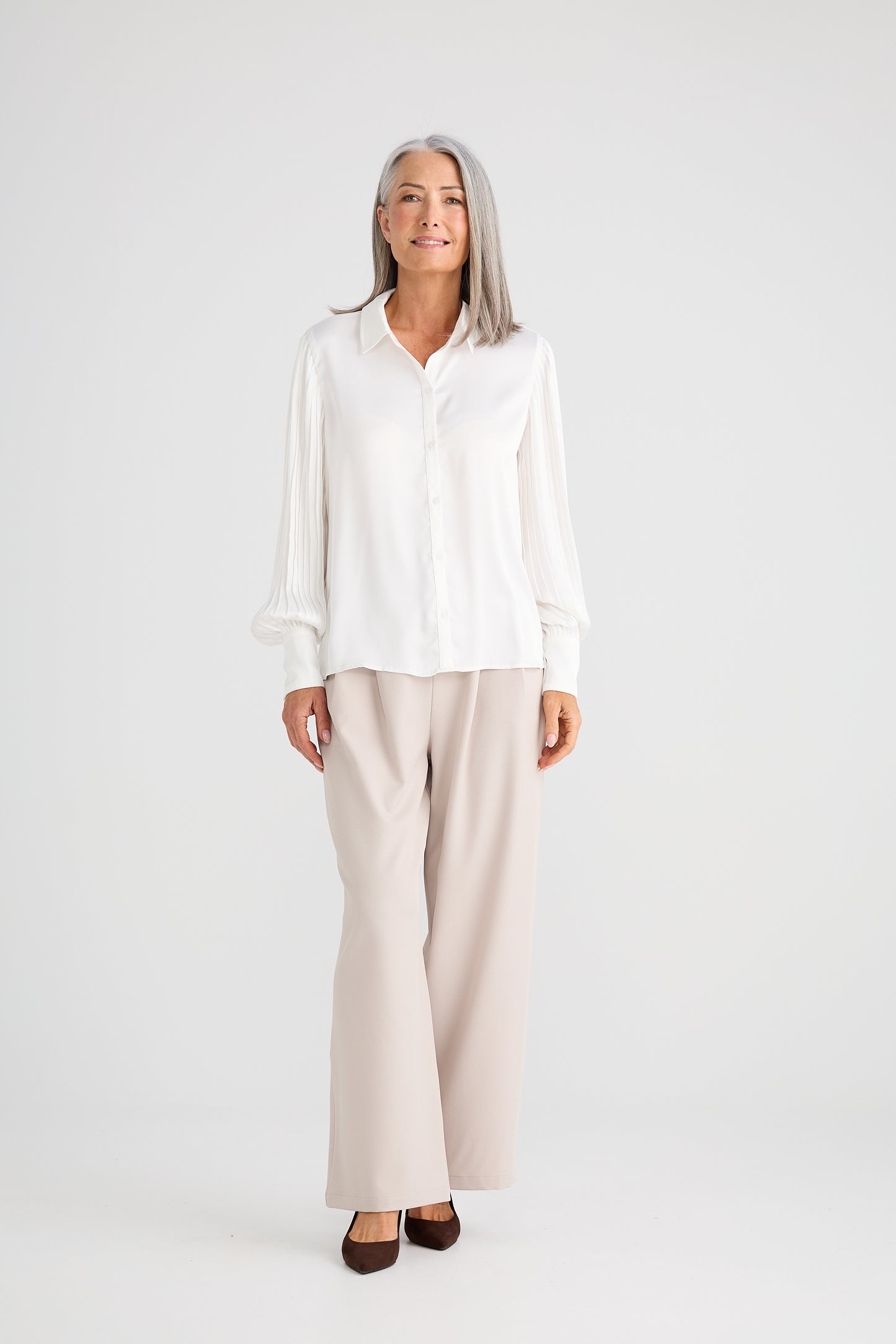 Ronda Blouse | Ivory