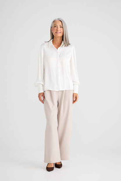 Ronda Blouse | Ivory