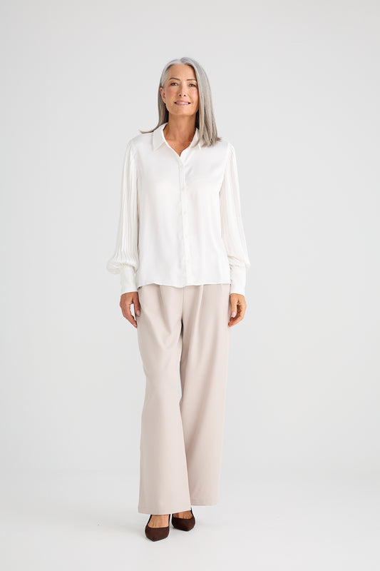 Ronda Blouse | Ivory