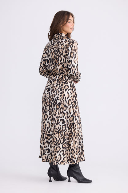 Rossellini Long Sleeve Dress | Savannah Print
