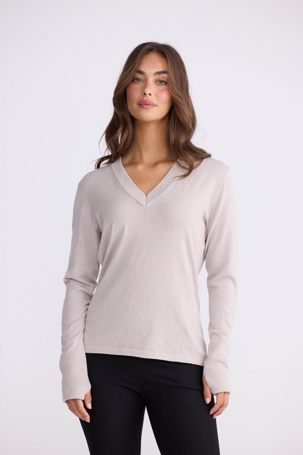 Cassian LS Knit Top