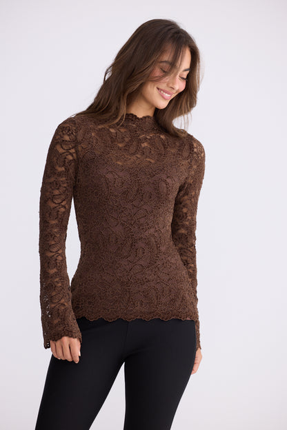 Hollis Top | Chocolate