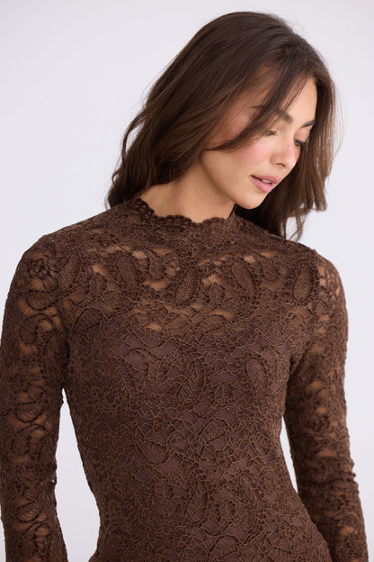 Hollis Top | Chocolate