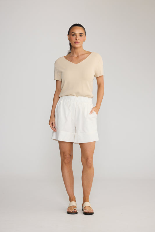 Esplanade Short | Ivory