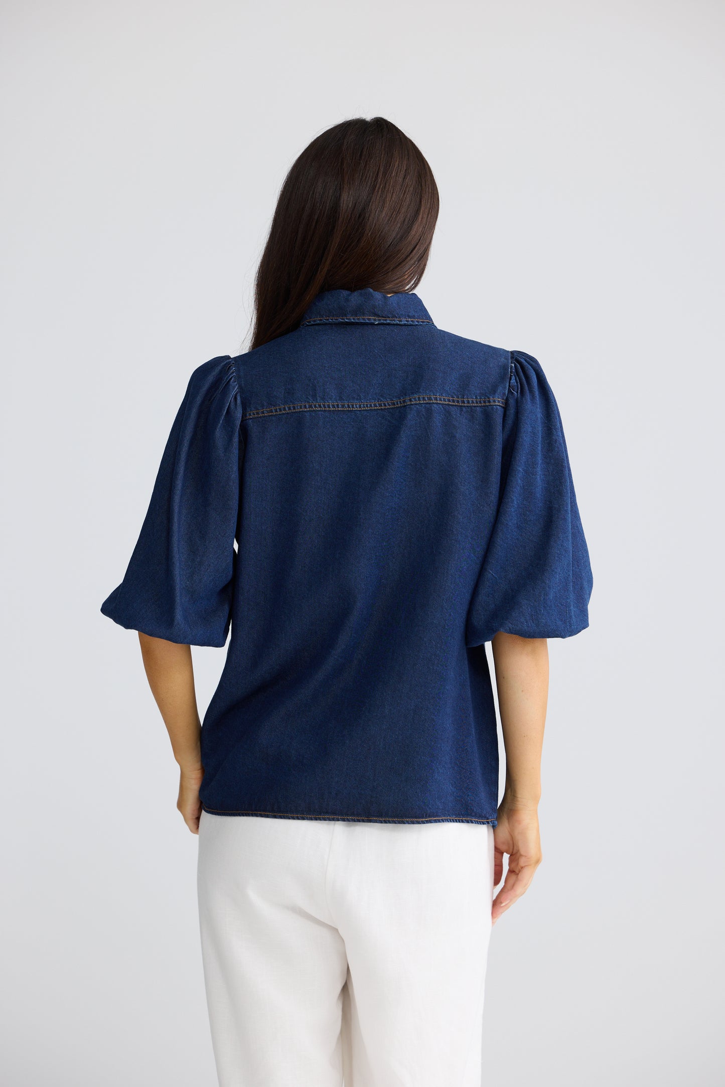 Zelda Blouse | Indigo