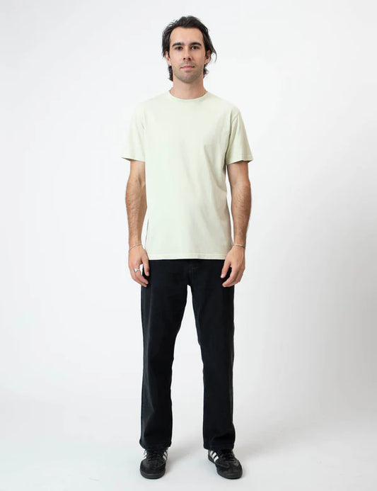 Reginald Organic Tee | Fog Green