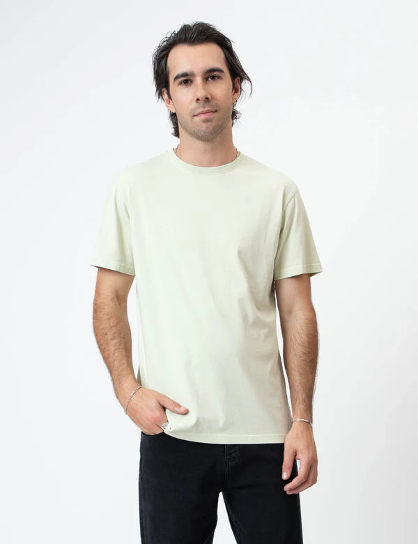 Reginald Organic Tee | Fog Green