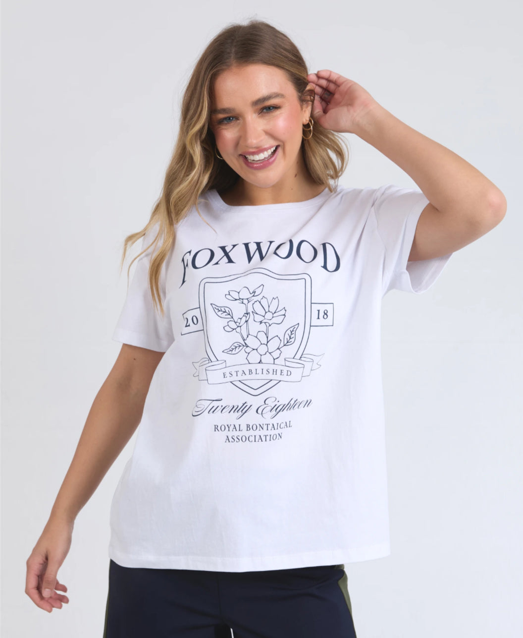 Royal Botanical Tee | White