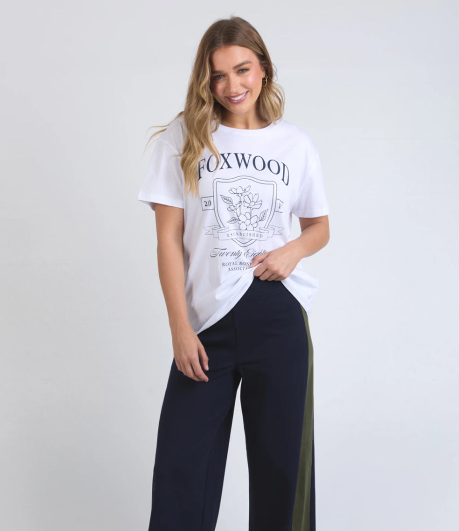 Royal Botanical Tee | White