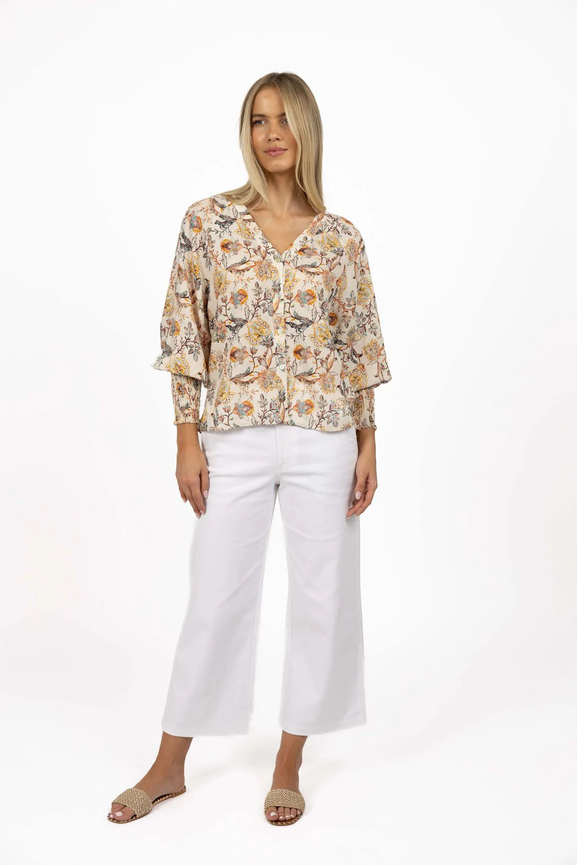 Frances Blouse | Kaffir Print