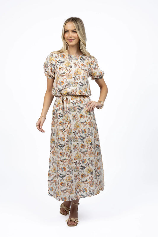 Lillian Dress - Kaffir Print