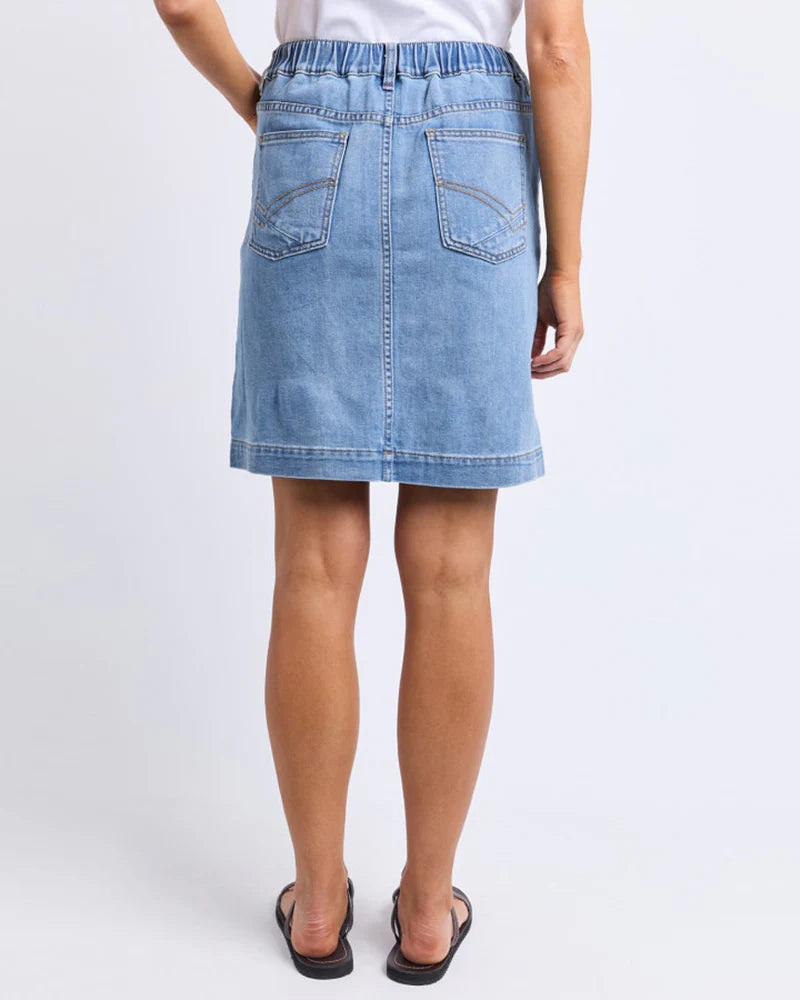 Birdie Denim Skirt