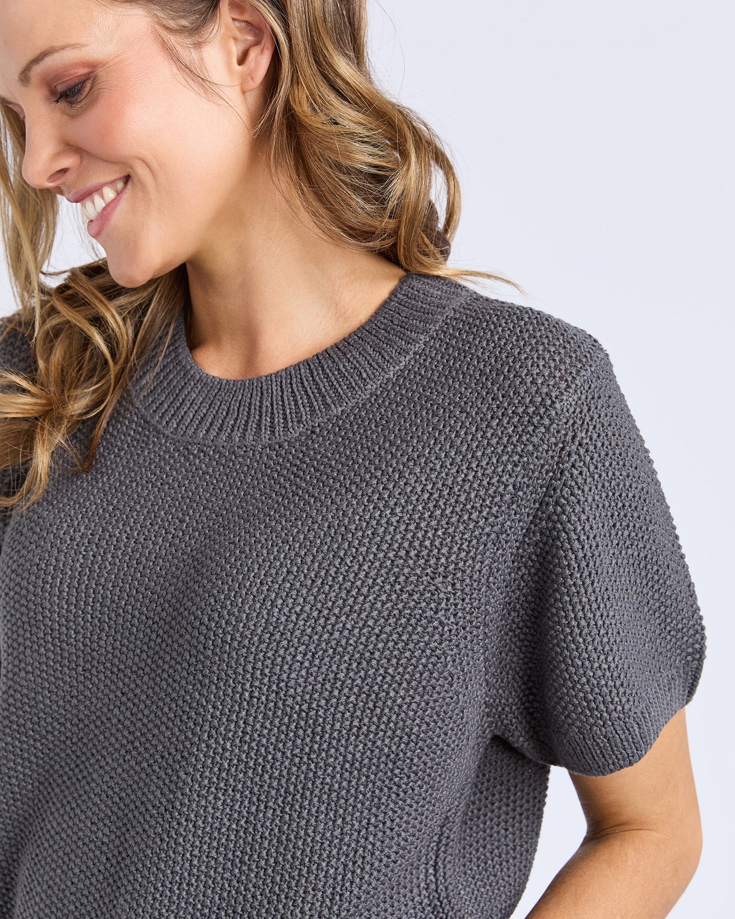 Blair Short Sleeve Cotton Knit