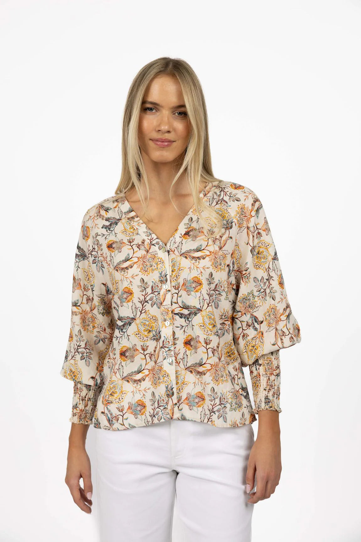 Frances Blouse | Kaffir Print