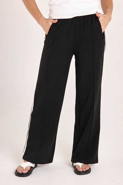Noah Wide Pant | Black Stripe