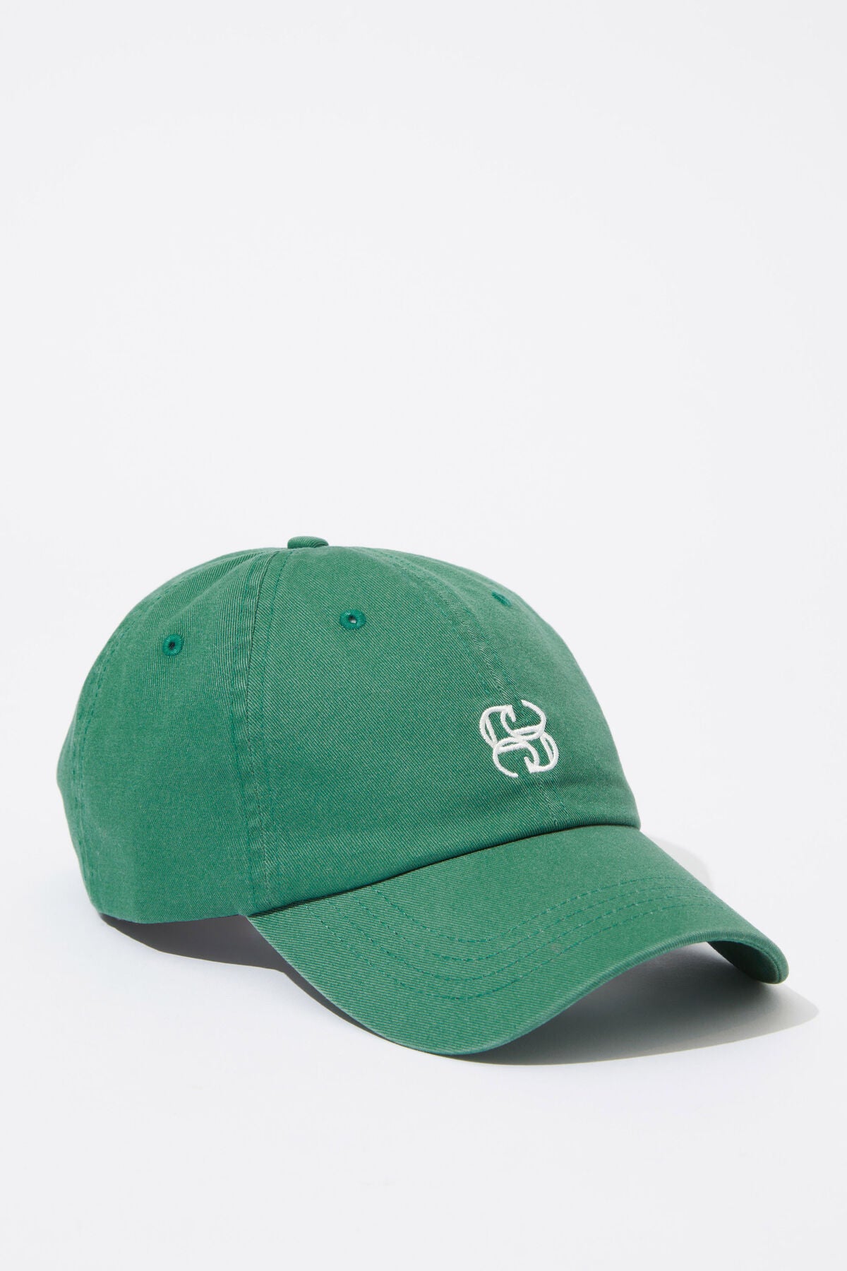 Ceres Monogram Cap - Heritage Green