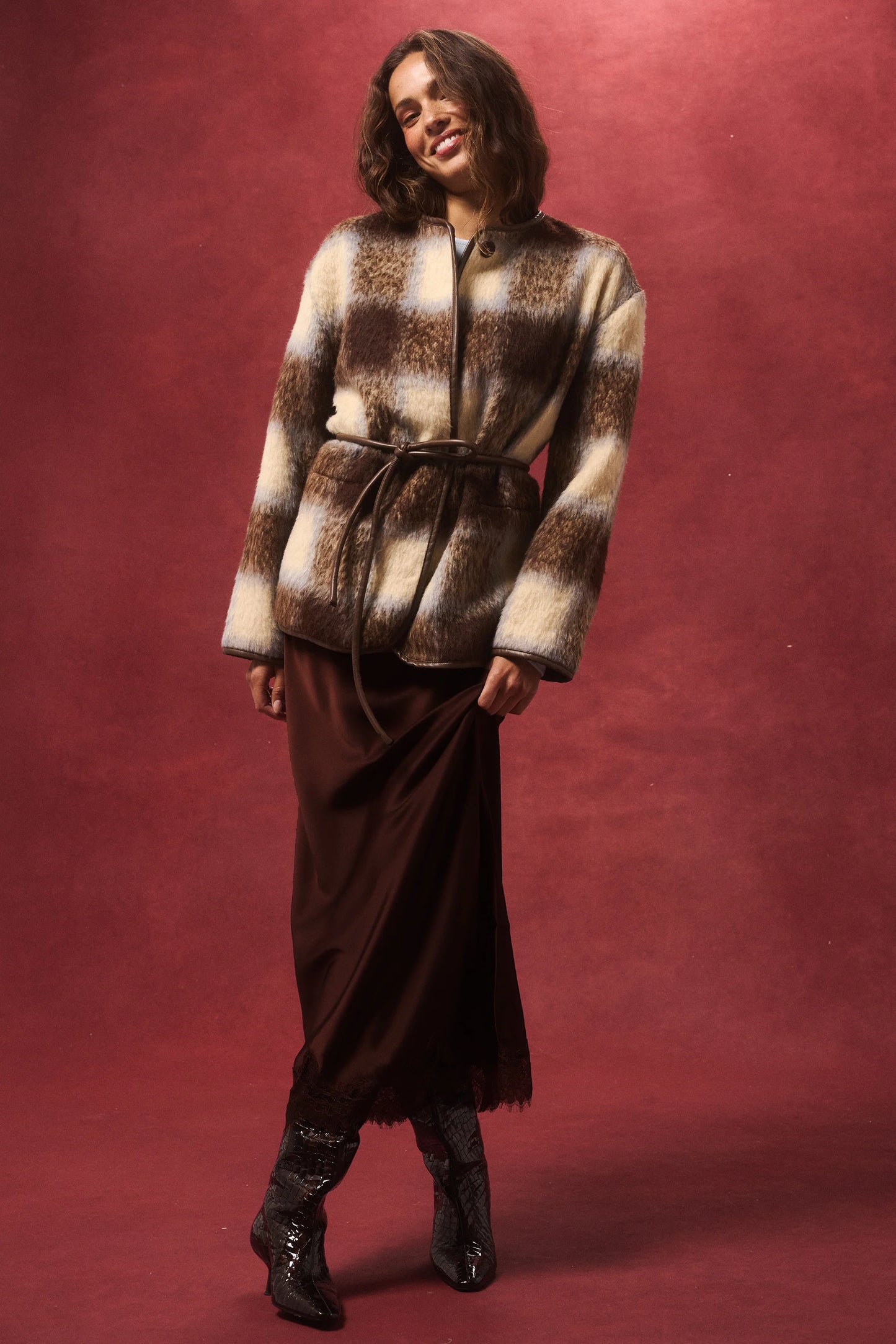 Luka Jacket | Check