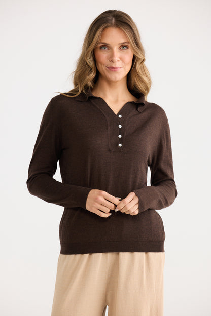 Escape Knit | Chocolate
